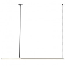 Φωτιστικό Κρεμαστό LED 38W 5300lm 230V Λευκό Φως σε Μαύρο JULIO